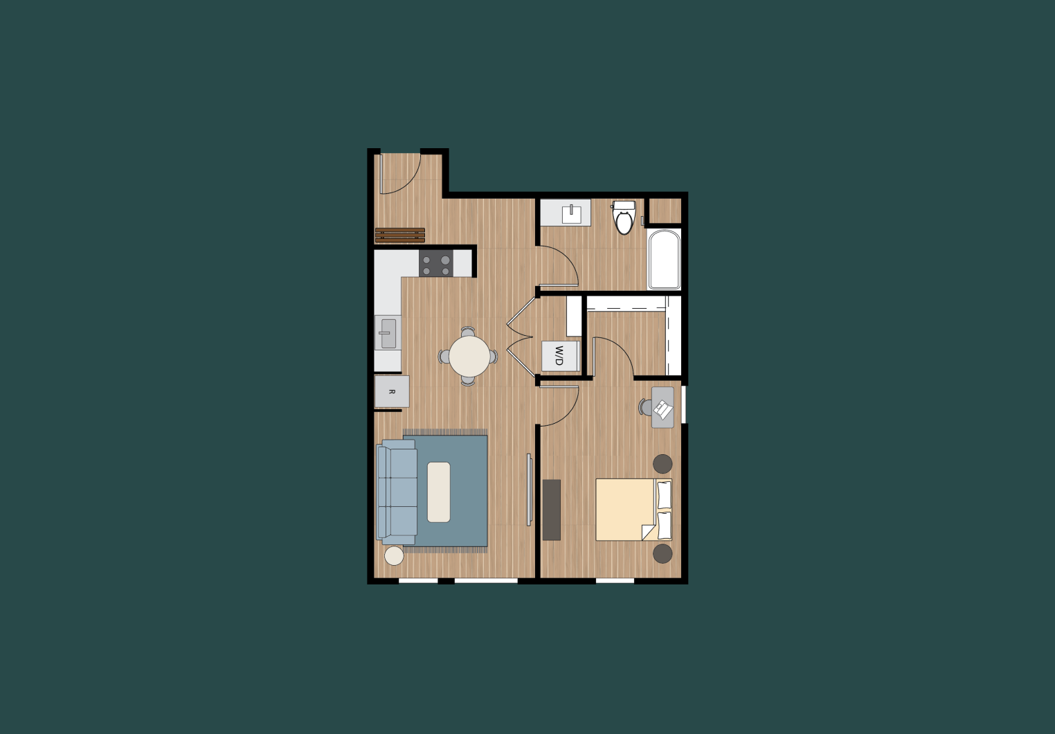 Floorplan A2 Large