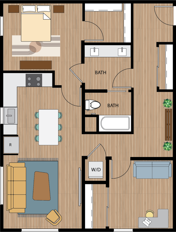 Floorplan B1